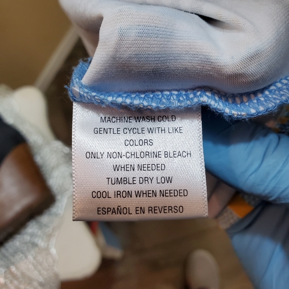 Charter Club 3/4th Sleeve Popover top sz M - Picture 12 of 13